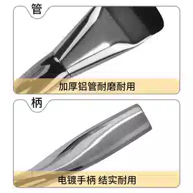 简应舒  一字平头粉底刷化妆刷 打底 无痕上妆轻薄服帖新手适用