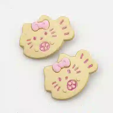 简应舒 蝴蝶猫刘海夹碎发小夹子可爱小发卡 亚克力 发夹 女款