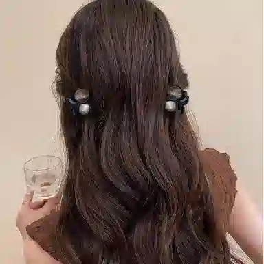 简应舒 猫眼小抓夹刘海小抓爪侧边夹半扎夹子发饰 亚克力 发夹 女款