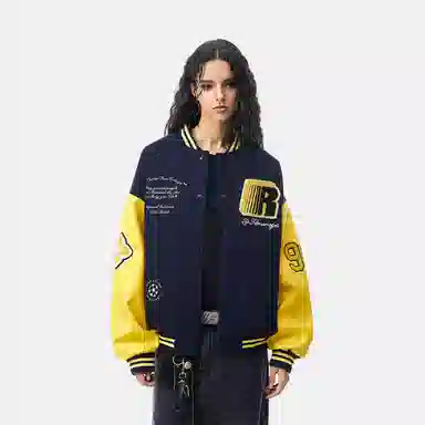 FDR Retro Badge Varsity Jacket