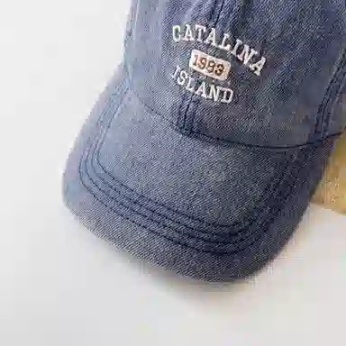 艾佳微 复古百搭遮阳户外 棉 鸭舌帽 男女同款情侣款