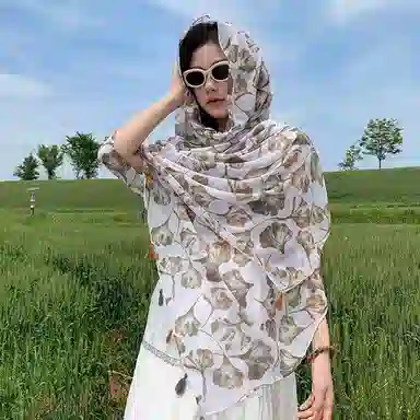 艾佳微 民族风复古休闲外搭大披风出行游玩舒适透气个性盘扣 披肩 女款