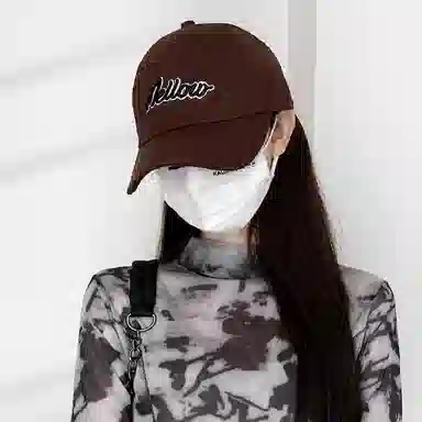 艾佳微 韩版个性字母百搭街头软顶遮阳 棉 棒球帽 男女同款情侣款