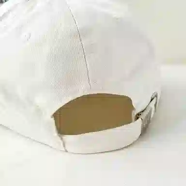 艾佳微 韩系刺绣字母宽檐大头围四季款棒球帽户外遮阳百搭潮流款 棉 鸭舌帽 男女同款情侣款