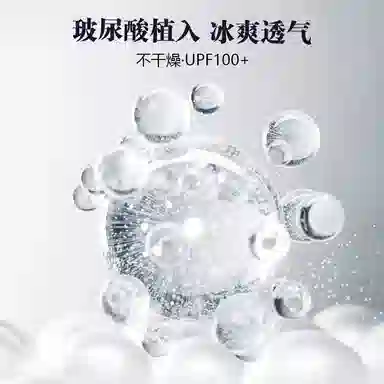 艾佳微 玻尿酸全脸防紫外线高颜值脸基尼冰丝遮阳轻薄透气 锦纶 防晒面罩 男女同款情侣款