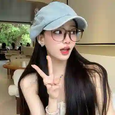 艾佳微 星星别针大版云朵八角画家复古气质显脸小 牛仔布 贝雷帽 男女同款情侣款