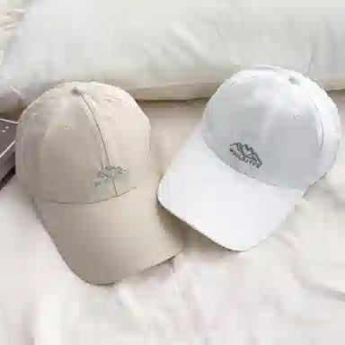 艾佳微 速干韩版时尚户外运动透气遮阳防晒太阳帽 涤纶 鸭舌帽 男女同款情侣款