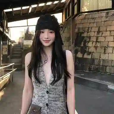 艾佳微 时尚设计轻奢高级感 腈纶 帽子 女款