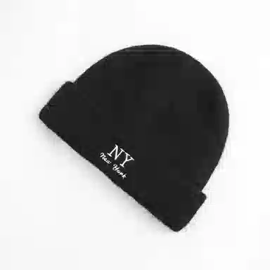 艾佳微 韩系氛围感大头围显脸小保暖护耳防寒 腈纶 绒线帽 男女同款情侣款