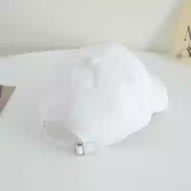 艾佳微 刺绣软顶休闲百搭韩版潮嘻哈太阳帽遮阳大头围显脸小 棉 鸭舌帽 男女同款情侣款