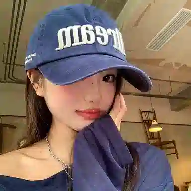 艾佳微 美式街头刺绣字母棒球帽加大加深宽帽檐大头围显脸小高级感 棉 鸭舌帽 男女同款情侣款