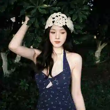 艾佳微 韩系手工编织包头帽子夏薄款镂空毛线帽复古文艺针织帽 聚酯纤维 堆堆帽 男女同款情侣款