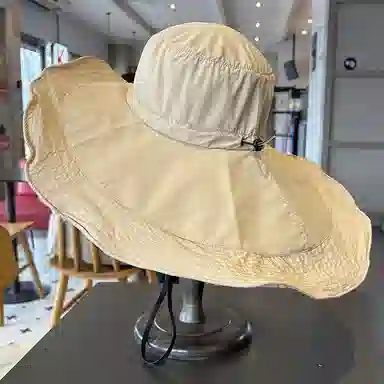 艾佳微 轻薄透气百搭时尚潮流 聚酯纤维 渔夫帽 男女同款情侣款