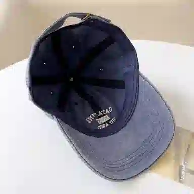 艾佳微 复古百搭遮阳户外 棉 鸭舌帽 男女同款情侣款