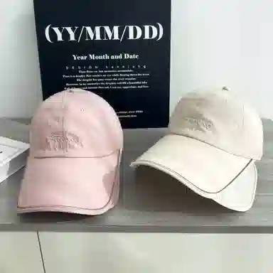 艾佳微 防晒抽拉板伸缩遮阳户外旅行爬山露营百搭潮流  聚酯纤维 棒球帽 男女同款情侣款