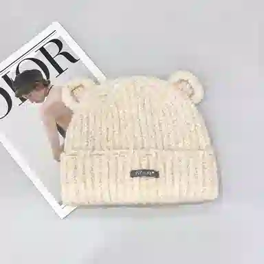 Aijiawei Knitted Bear Hat