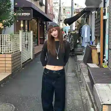 艾佳微 韩国小众蛇形蝴蝶结刺绣防晒百搭 棉 鸭舌帽 男女同款情侣款