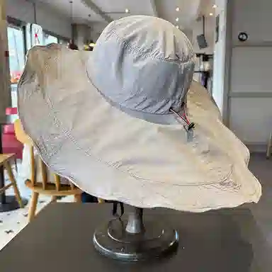 艾佳微 轻薄透气百搭时尚潮流 聚酯纤维 渔夫帽 男女同款情侣款