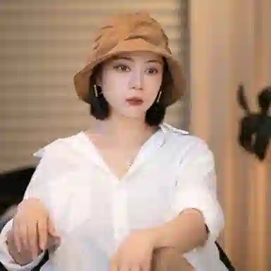 艾佳微 日系复古纯色文艺时尚防风保暖护耳 涤纶 渔夫帽 男女同款情侣款