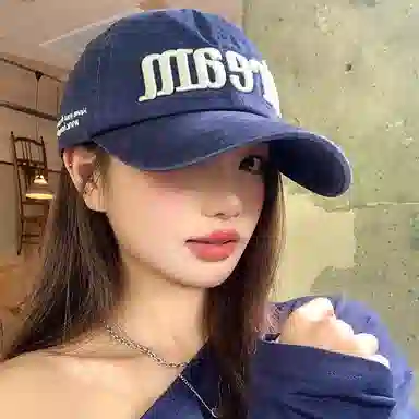 艾佳微 美式街头刺绣字母棒球帽加大加深宽帽檐大头围显脸小高级感 棉 鸭舌帽 男女同款情侣款