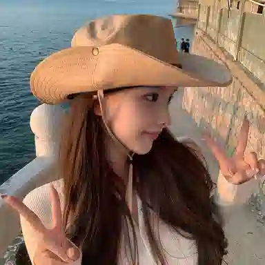 艾佳微 美式复古户外徒步露营登山帽透气旅游登山潮 棉 渔夫帽 男女同款情侣款