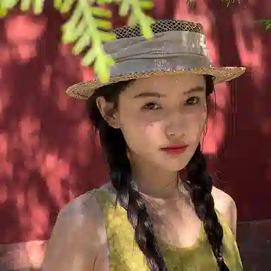 艾佳微 法式气质复古海草织镂空夏季小檐短檐平顶 沙滩帽 草编 草帽 男女同款情侣款