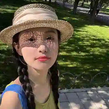 艾佳微 法式气质复古海草织镂空夏季小檐短檐平顶 沙滩帽 草编 草帽 男女同款情侣款