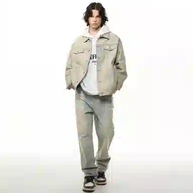 Coca-Cola Vintage Washed Denim Jacket Set