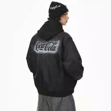Coca-Cola Bomber Jacket Black