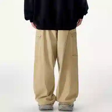 Coca-Cola Pocket Destroyed Embroidered Pants