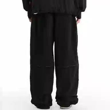Coca-Cola Outdoor Reflective Stitch Cargo Pants Black