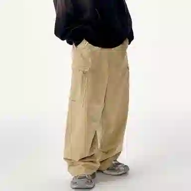 Coca-Cola Pocket Destroyed Embroidered Pants