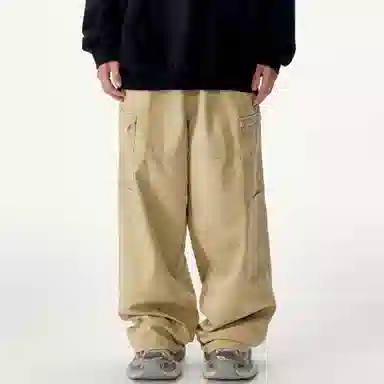 Coca-Cola Pocket Destroyed Embroidered Pants