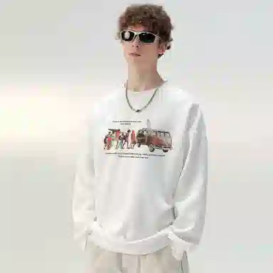 CHARLIE GOLF Logo Pullover Sweatshirt