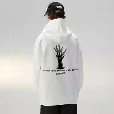 Charlie Golf Hoodie White