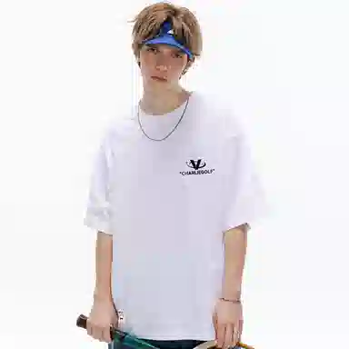 CHARLIE GOLF x KYLE'SBOX CAT LogoT