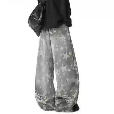 CHARLIE GOLF Wide Leg Jeans