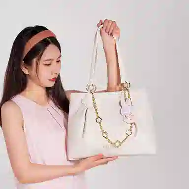 Miffy Tote Bag White Blue