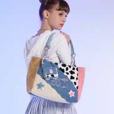 Miffy Plush Tote Bag Y2K Large