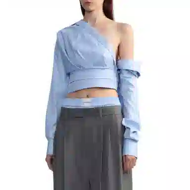 Alexander Wang Asymmetric Shoulder Shirt