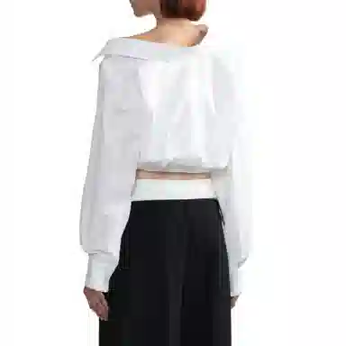 Alexander Wang Asymmetric Shoulder Shirt