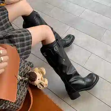 RAPHAEL SONA Knight Boots 5CM