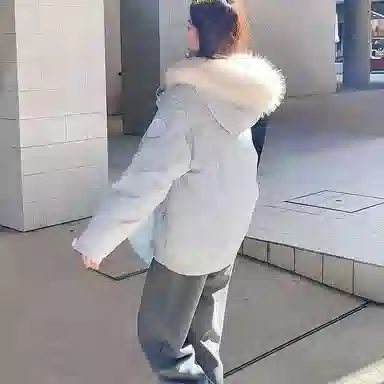 红蜻蜓 简约保暖休闲时尚长袖棉服 女款