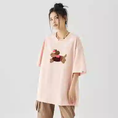 MPUX Retro Colorblock Dachshund Tee