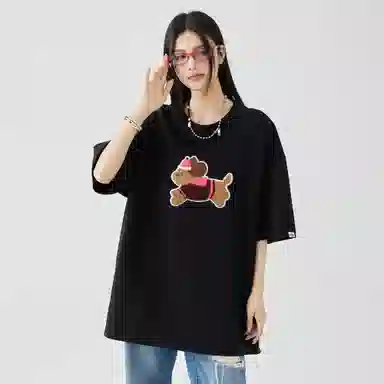 MPUX Retro Colorblock Dachshund Tee