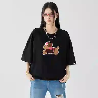 MPUX Retro Colorblock Dachshund Tee