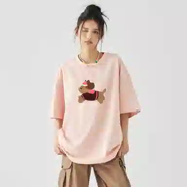 MPUX Retro Colorblock Dachshund Tee