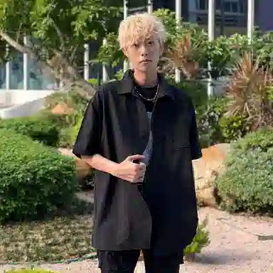 HELIPORT Casual Shirt Black