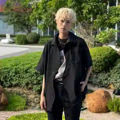 HELIPORT Casual Shirt Black