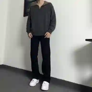 HELIPORT Double V-Neck Knit Sweater